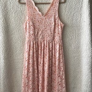 Yellow Star lace mini dress size XL